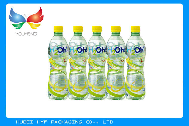 Biyobozunur PETG Shrink Film Kalınlığı 30 mikron ile Şişelenmiş İçecek İçin Yüksek Şeffaflık Cam