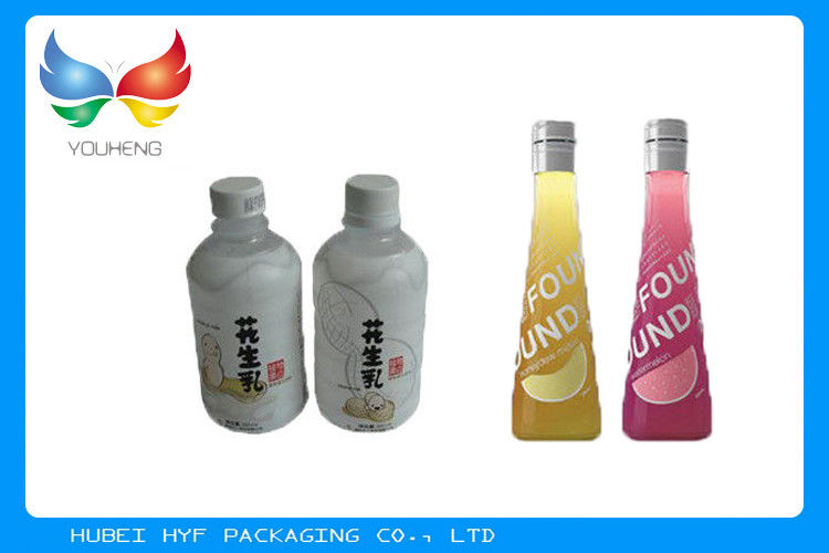 Biyobozunur PETG Shrink Film Kalınlığı 30 mikron ile Şişelenmiş İçecek İçin Yüksek Şeffaflık Cam