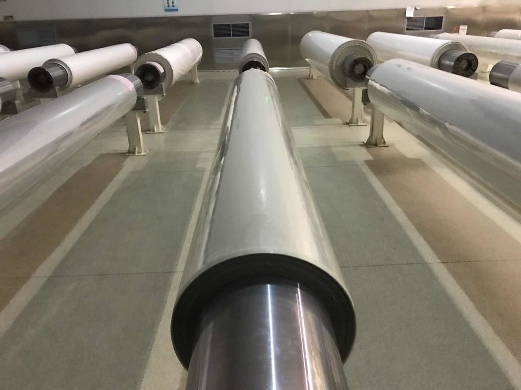 6 inç çekirdek boyutunda ambalaj için PETG küçültme filmi, 1000 kg tek brüt ağırlıklı PET/PE veya PET/VMPET/PE